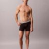 Lot de 3 Boxers Icon en coton Stretch métallisé