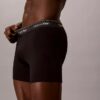 Lot de 3 Boxers Icon en coton Stretch métallisé