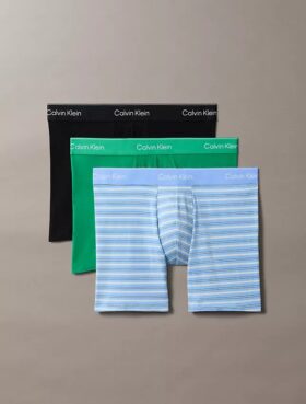 Lot de 3 Boxers Icon en Cotton Stretch