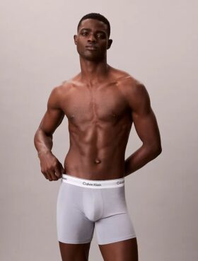 Lot de 3 Boxers Icon en Cotton Stretch