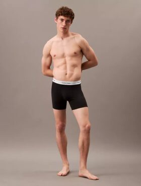 Lot de 3 Boxers Icon en Cotton Stretch