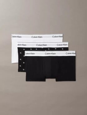 Lot de 3 boxers Low Rise Trunk en Cotton Stretch Icon