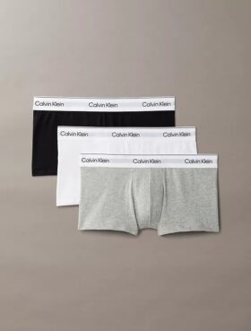 Lot de 3 boxers Low Rise Trunk en Cotton Stretch Icon