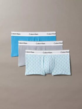 Lot de 3 boxers Low Rise Trunk en Cotton Stretch Icon