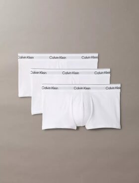 Lot de 3 boxers Low Rise Trunk en Cotton Stretch Icon