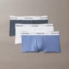 Lot de 3 boxers Low Rise Trunk en Cotton Stretch Icon