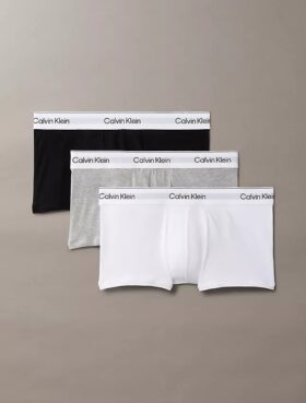 Lot de 3 boxers Low Rise Trunk en Cotton Stretch Icon