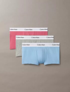 Lot de 3 boxers Low Rise Trunk en Cotton Stretch Icon