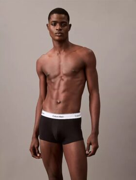 Lot de 3 boxers Low Rise Trunk en Cotton Stretch Icon