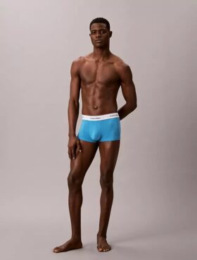 Lot de 3 boxers Low Rise Trunk en Cotton Stretch Icon