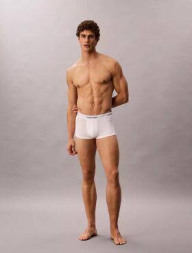 Lot de 3 boxers Low Rise Trunk en Cotton Stretch Icon
