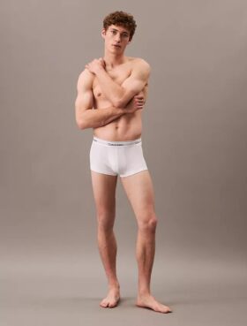 Lot de 3 boxers Low Rise Trunk en Cotton Stretch Icon
