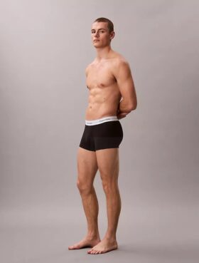 Lot de 3 boxers Low Rise Trunk en Cotton Stretch Icon