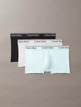Lot de 3 boxers Low Rise Trunk en microfibre extensible Lot de 3 boxers Low Rise Trunk en microfibre extensible