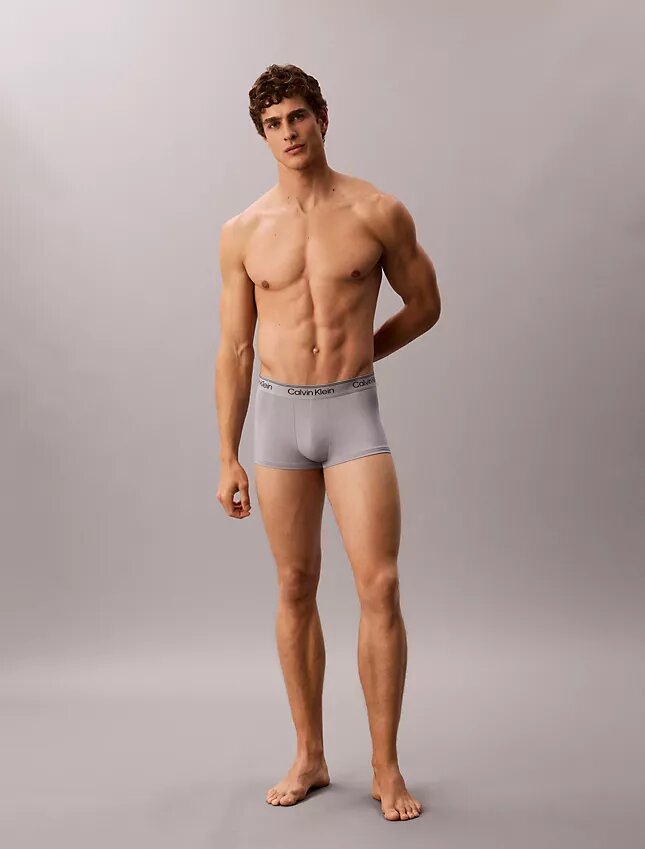 Lot de 3 boxers Low Rise Trunk en microfibre extensible Lot de 3 boxers Low Rise Trunk en microfibre extensible