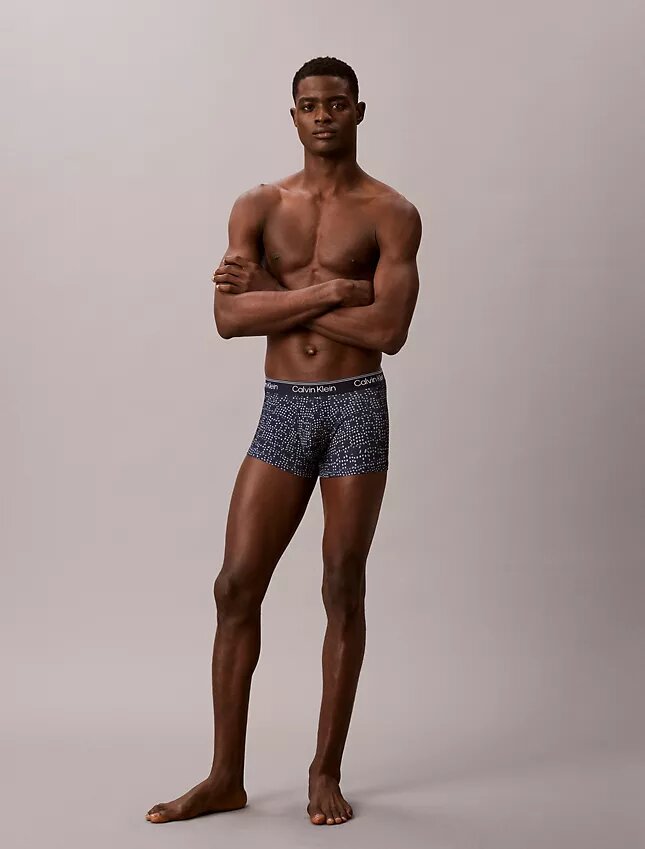 Lot de 3 boxers Low Rise Trunk en microfibre extensible Lot de 3 boxers Low Rise Trunk en microfibre extensible