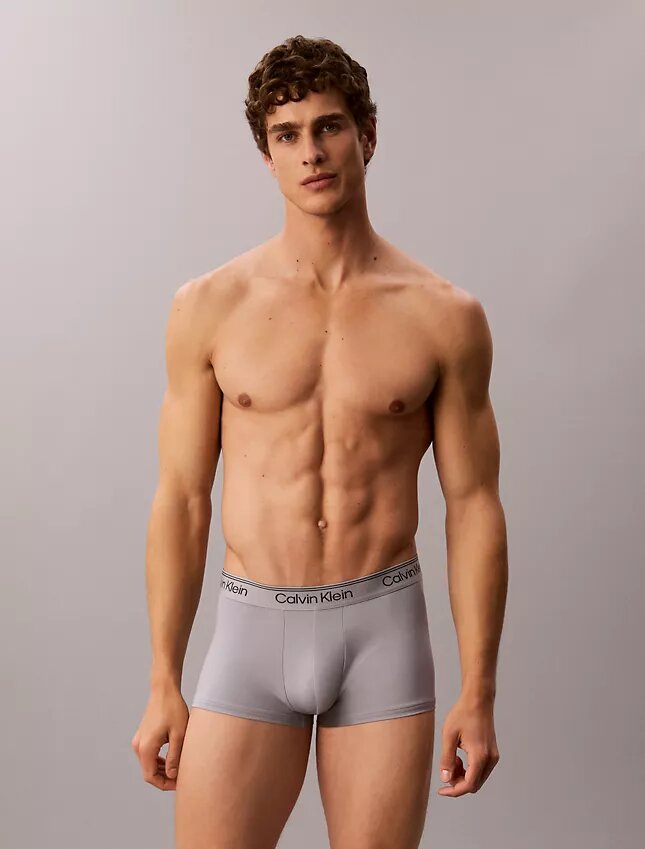 Lot de 3 boxers Low Rise Trunk en microfibre extensible Lot de 3 boxers Low Rise Trunk en microfibre extensible
