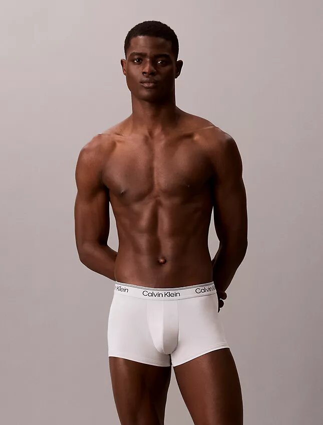 Lot de 3 boxers Low Rise Trunk en microfibre extensible Lot de 3 boxers Low Rise Trunk en microfibre extensible