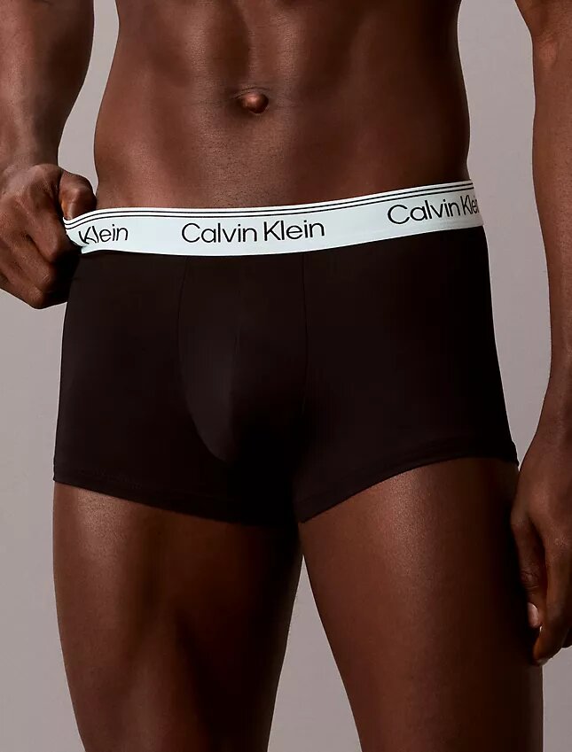 Lot de 3 boxers Low Rise Trunk en microfibre extensible Lot de 3 boxers Low Rise Trunk en microfibre extensible