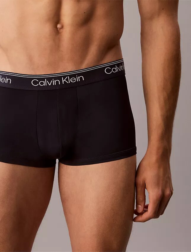 Lot de 3 boxers Low Rise Trunk en microfibre extensible Lot de 3 boxers Low Rise Trunk en microfibre extensible
