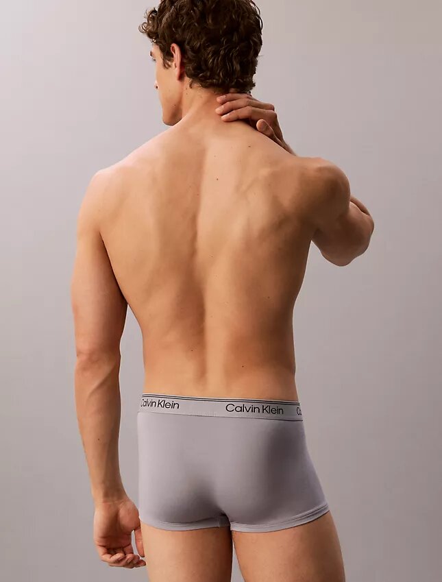 Lot de 3 boxers Low Rise Trunk en microfibre extensible Lot de 3 boxers Low Rise Trunk en microfibre extensible