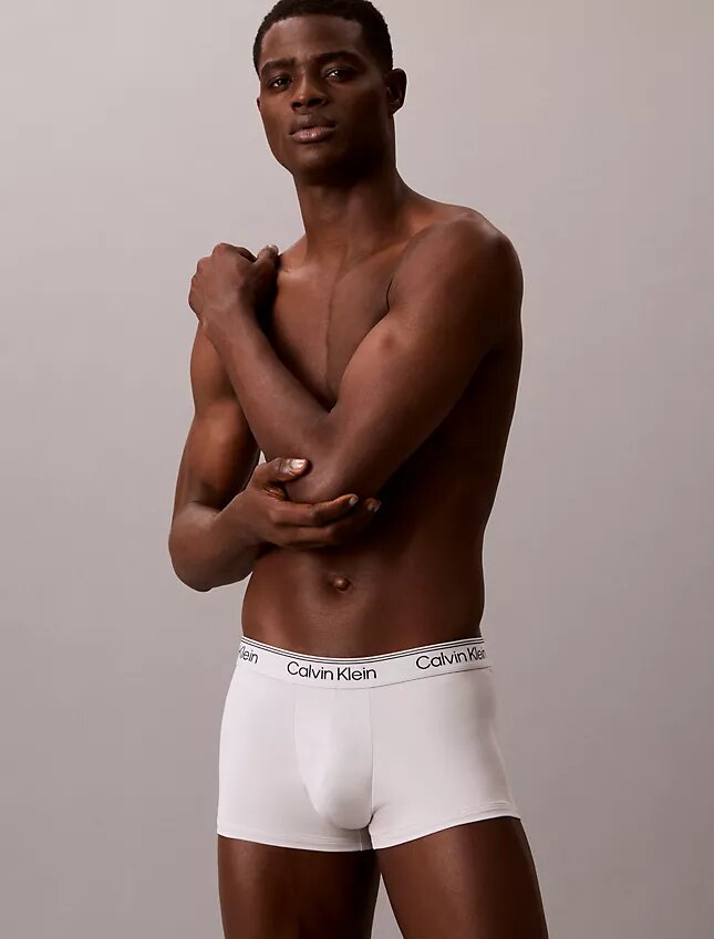 Lot de 3 boxers Low Rise Trunk en microfibre extensible Lot de 3 boxers Low Rise Trunk en microfibre extensible