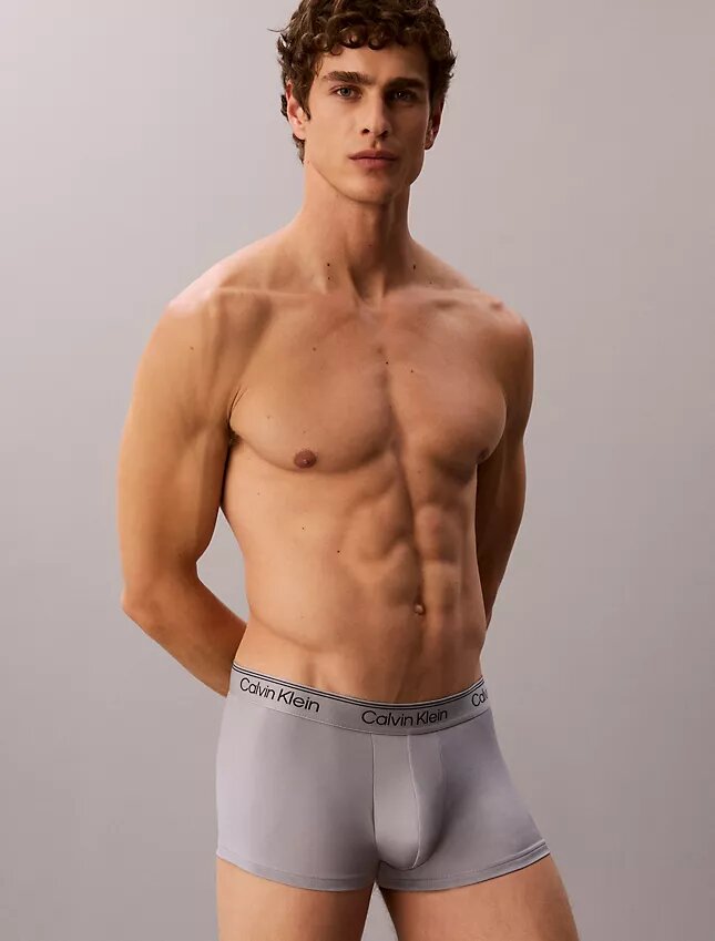 Lot de 3 boxers Low Rise Trunk en microfibre extensible Lot de 3 boxers Low Rise Trunk en microfibre extensible