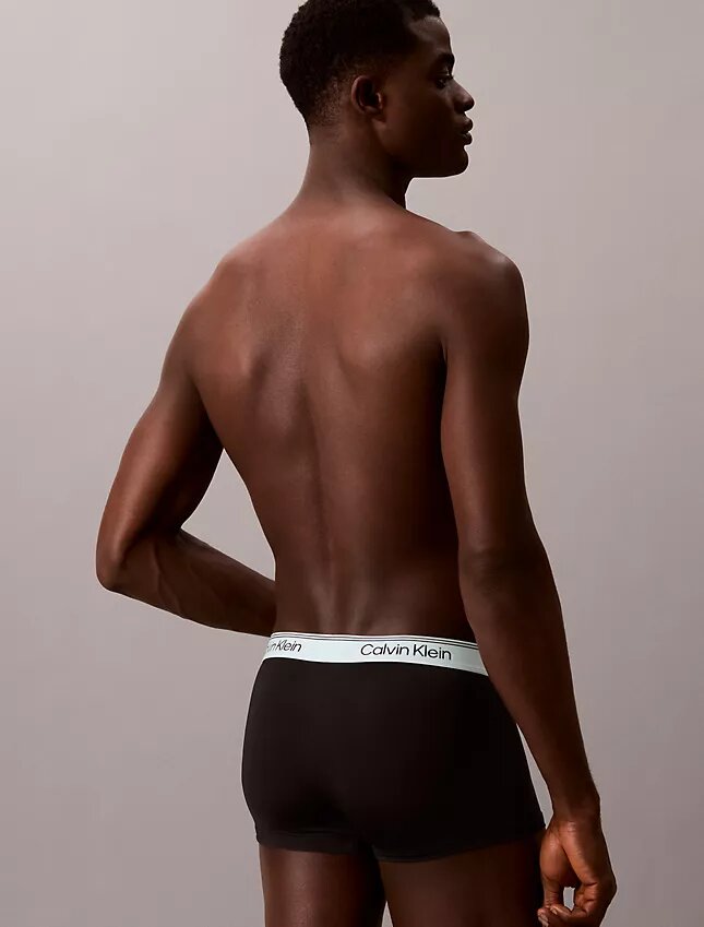Lot de 3 boxers Low Rise Trunk en microfibre extensible Lot de 3 boxers Low Rise Trunk en microfibre extensible