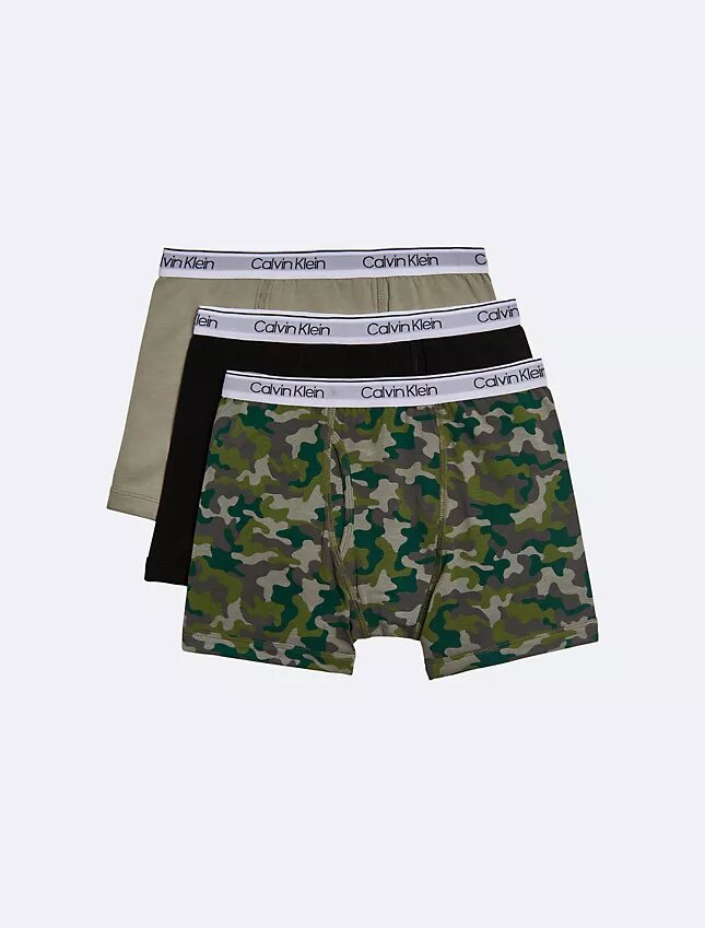 Lot de 3 Boxers Modern Cotton Stretch pour Garçons Lot de 3 Boxers Modern Cotton Stretch pour Garçons