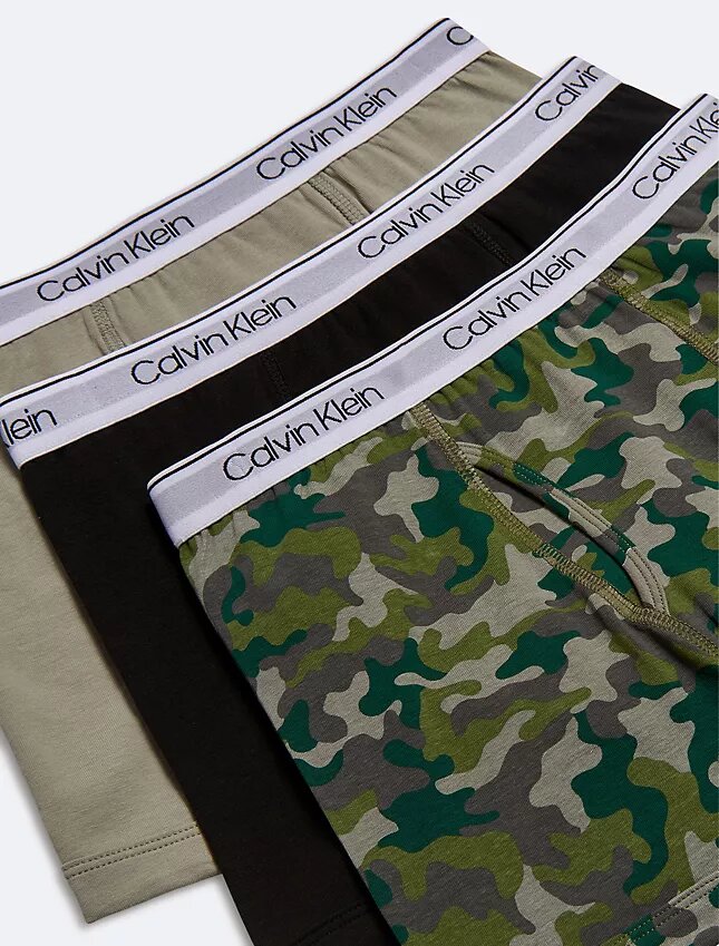 Lot de 3 Boxers Modern Cotton Stretch pour Garçons Lot de 3 Boxers Modern Cotton Stretch pour Garçons