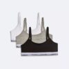 Lot de 3 Bralettes courtes en Modern Cotton pour filles Lot de 3 Bralettes courtes en Modern Cotton pour filles