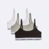 Lot de 3 Bralettes courtes en Modern Cotton pour filles Lot de 3 Bralettes courtes en Modern Cotton pour filles