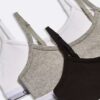 Lot de 3 Bralettes courtes en Modern Cotton pour filles Lot de 3 Bralettes courtes en Modern Cotton pour filles