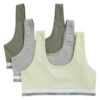 Lot de 3 bralettes en Cotton Stretch pour filles Lot de 3 bralettes en Cotton Stretch pour filles