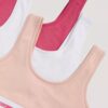 Lot de 3 bralettes en Cotton Stretch pour filles Lot de 3 bralettes en Cotton Stretch pour filles