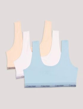 Lot de 3 Bralettes à encolure dégagée pour filles
