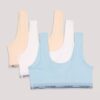 Lot de 3 Bralettes à encolure dégagée pour filles Lot de 3 Bralettes à encolure dégagée pour filles