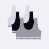 Lot de 3 bralettes Modern Cotton pour filles Lot de 3 bralettes Modern Cotton pour filles