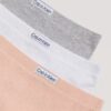 Lot de 3 culottes Hipster à logo côtelé Lot de 3 culottes Hipster à logo côtelé