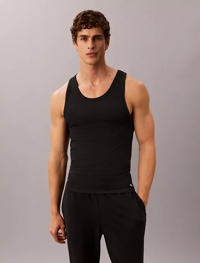Lot de 3 débardeurs en Cotton Stretch Lot de 3 débardeurs en Cotton Stretch