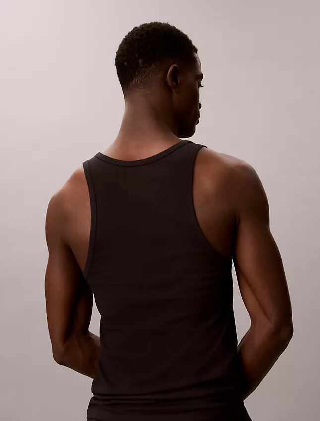 Lot de 3 débardeurs en Cotton Stretch Lot de 3 débardeurs en Cotton Stretch