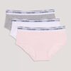 Lot de 3 Hipster en coton Stretch pour filles Lot de 3 Hipster en coton Stretch pour filles
