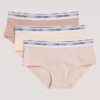 Lot de 3 Hipster en coton Stretch pour filles Lot de 3 Hipster en coton Stretch pour filles