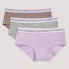 Lot de 3 Hipster en coton Stretch pour filles Lot de 3 Hipster en coton Stretch pour filles
