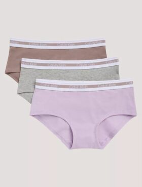Lot de 3 Hipster en coton Stretch pour filles