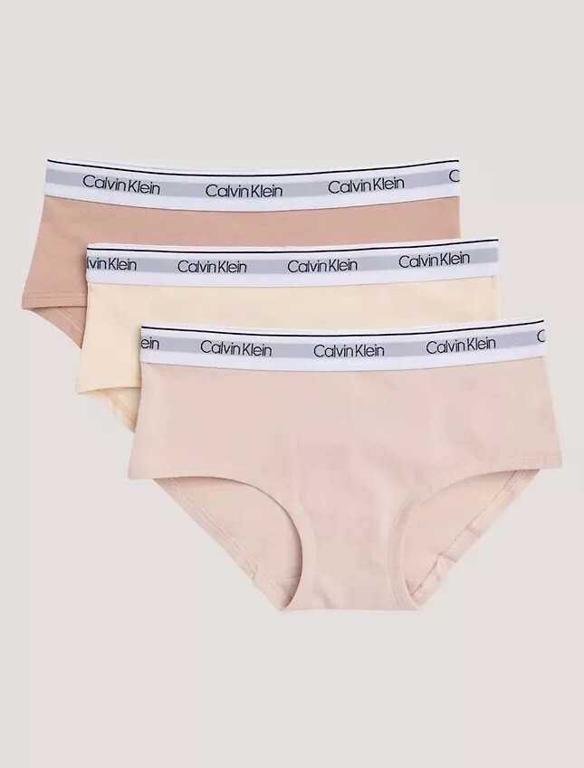 Lot de 3 Hipster en coton Stretch pour filles Lot de 3 Hipster en coton Stretch pour filles