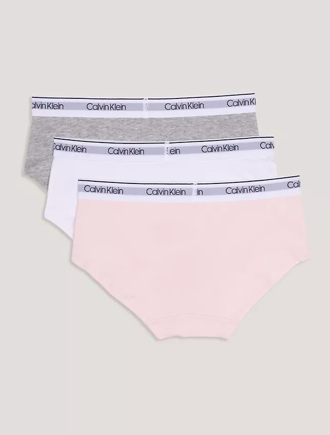 Lot de 3 Hipster en coton Stretch pour filles Lot de 3 Hipster en coton Stretch pour filles