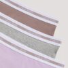 Lot de 3 Hipster en coton Stretch pour filles Lot de 3 Hipster en coton Stretch pour filles