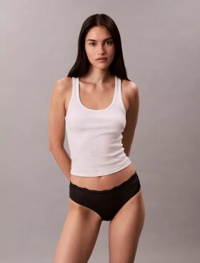 Lot de 3 Hipster en microfibre extensible avec dentelle