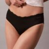 Lot de 3 Hipster en microfibre extensible avec dentelle Lot de 3 Hipster en microfibre extensible avec dentelle
